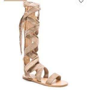 Rag & Bone Ilaria Suede Tall Gladiator Sandals
